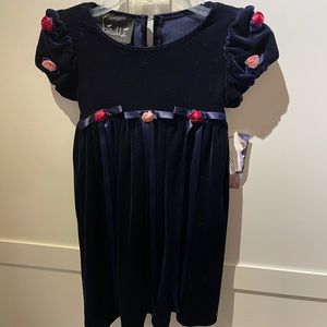 Girls Nave blue Dress 2T